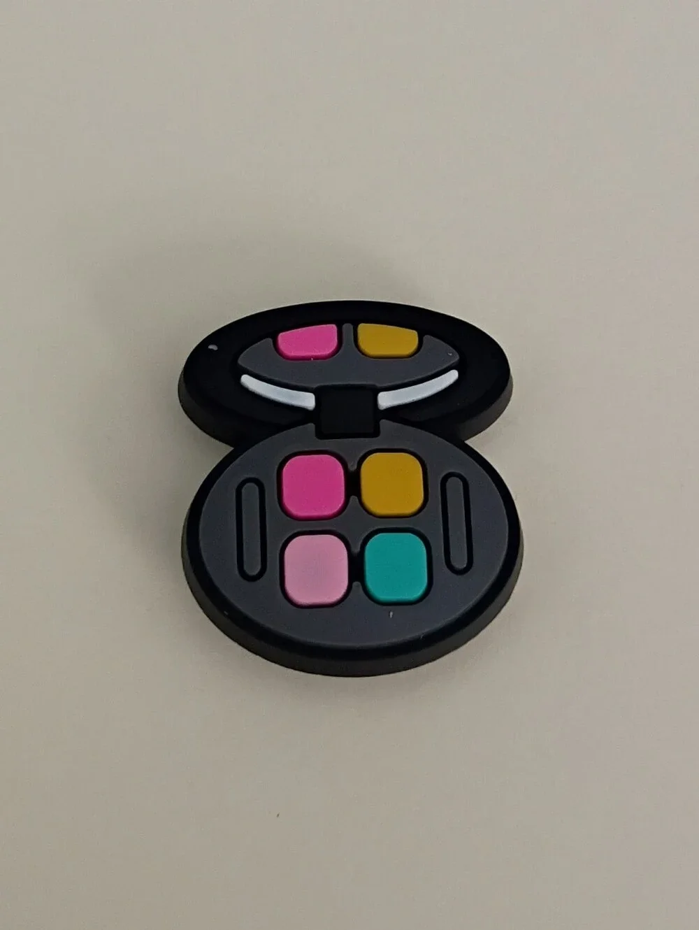 10 for $10 Jibbitz Croc Charm - Makeup Compact With Mirror & 4 Eye Shadow Colors